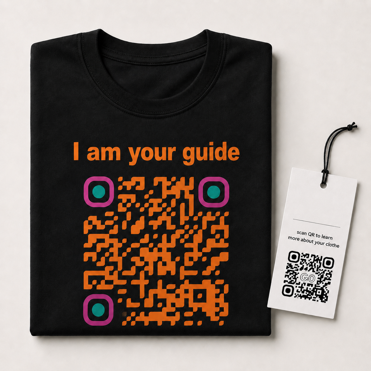 Κωδικοί QR σε ρούχα